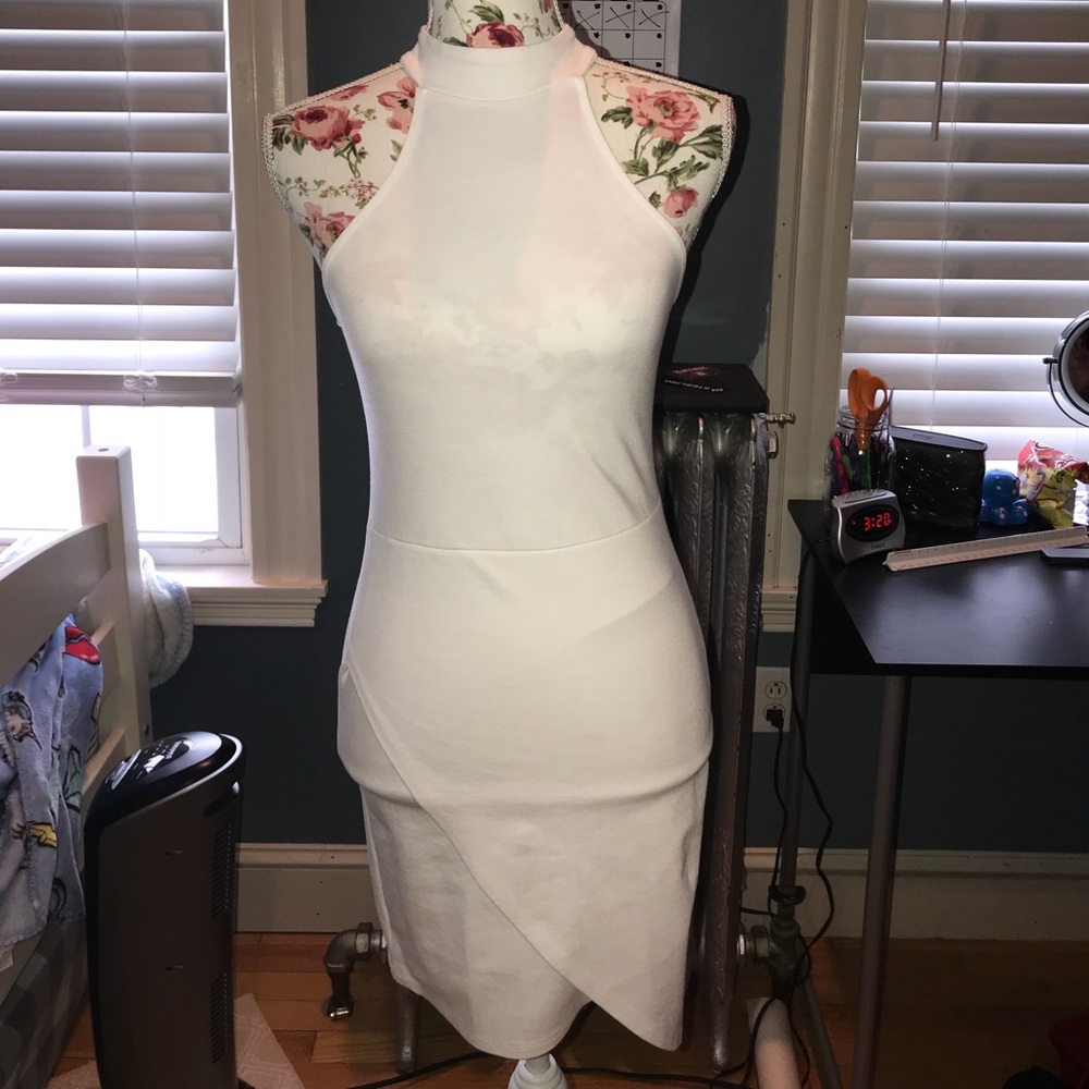 Forever 21 white party dress